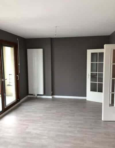 Revêtement de sols et peinture d'un appartement à Caen (Calvados -14)