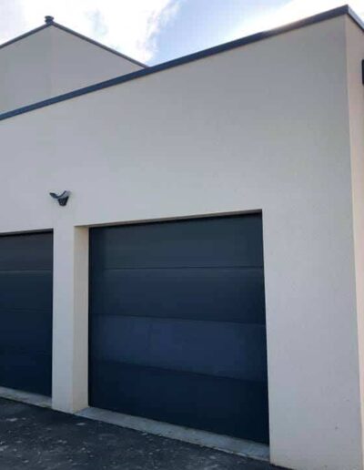 Ravalement façade d'une maison moderne dans le Calvados (14) - 2B Peinture