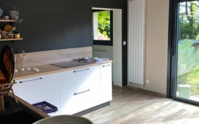 Peinture d&rsquo;une superbe maison au nord-est de Caen