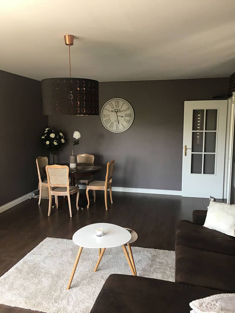 peinture salon, salle à manger maison à Caen - Décoration d'intérieur