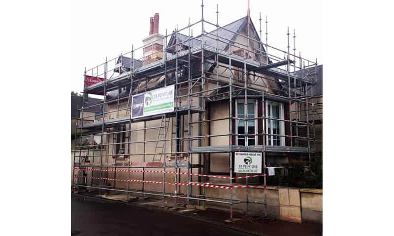 Rénovation de façades / Ravalement de façades avant travaux (près de Caen)